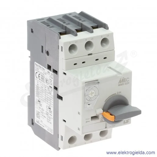 Wyłącznik silnikowy MMS-32H 8A 3P 3kW 5-8A Wyłącznik silnikowy MMS-32H 8A 3P 3kW 5-8A