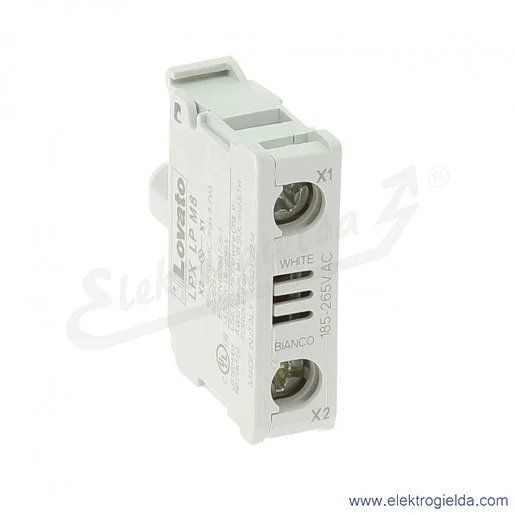 Moduł LED LPX LPM8 biały 185-265VAC światło ciągłe, pod przycisk Moduł LED LPX LPM8 biały 185-265VAC światło ciągłe, pod przycisk