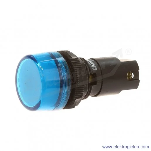 Lampka kontrolna 8LP2TIL226, oprawka niebieska Lampka kontrolna 8LP2TIL226, oprawka niebieska
