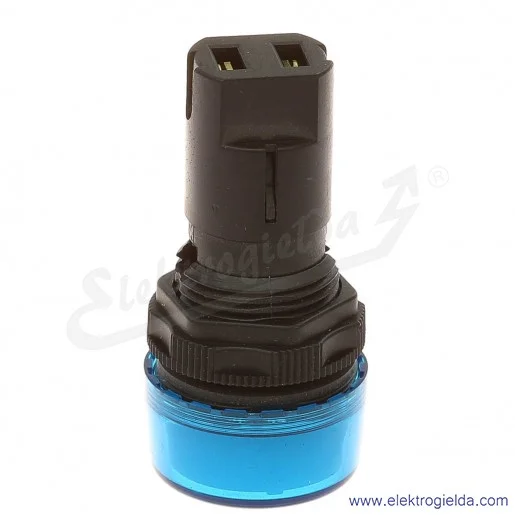 Lampka kontrolna 8LP2TIL226, oprawka niebieska Lampka kontrolna 8LP2TIL226, oprawka niebieska