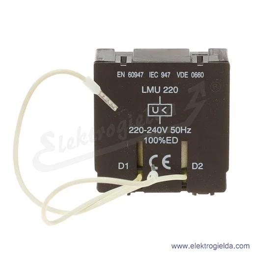 Wyzwalacz 11LMU, 220-240VAC, podnapięciowy Wyzwalacz 11LMU, 220-240VAC, podnapięciowy