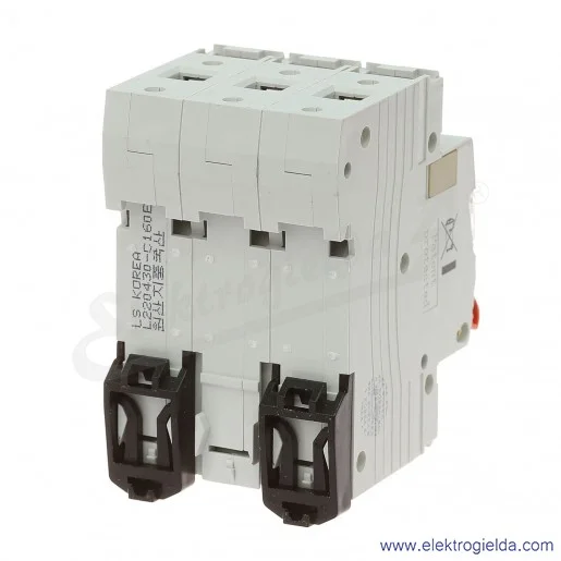 Wyłącznik nadprądowy BKN 3P, charakterystyka C, 16A Wyłącznik nadprądowy BKN 3P, charakterystyka C, 16A