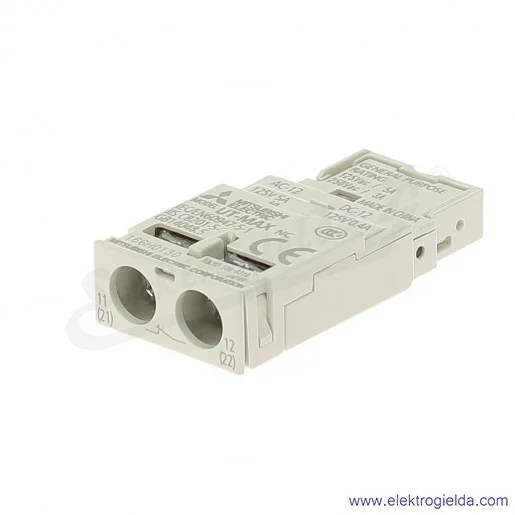 Styk pomocniczy 288456, UT-MAX 1B, NC, do wyłącznika silnikowego Styk pomocniczy 288456, UT-MAX 1B, NC, do wyłącznika silnikowego