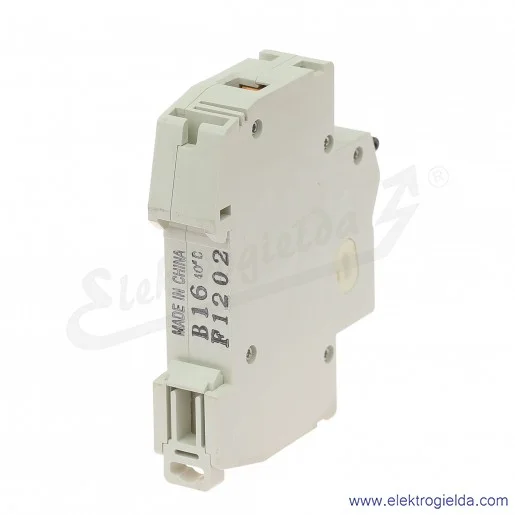 Wyłącznik instalacyjny BH-D6, 1P, 16A, TYP B Wyłącznik instalacyjny BH-D6, 1P, 16A, TYP B