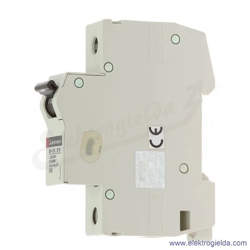 Wyłącznik instalacyjny BH-D6, 1P, 16A, TYP B Wyłącznik instalacyjny BH-D6, 1P, 16A, TYP B