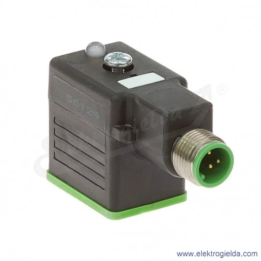 Wtyczka 7000-42081, adapter zaworowy, typ BI 11mm, wyjście m12, męskie Wtyczka 7000-42081, adapter zaworowy, typ BI 11mm, wyjście m12, męskie