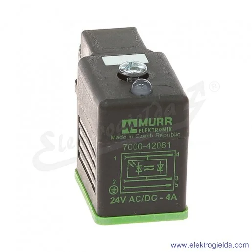 Wtyczka 7000-42081, adapter zaworowy, typ BI 11mm, wyjście m12, męskie Wtyczka 7000-42081, adapter zaworowy, typ BI 11mm, wyjście m12, męskie