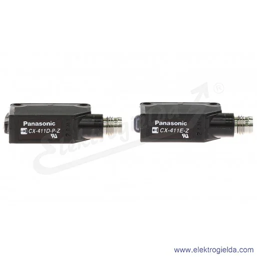 Bariera optyczna CX-411-P-Z zasięg 0..10m, PNP, zasilanie 12..24VDC, złącze męskie M8 4P Bariera optyczna CX-411-P-Z zasięg 0..10m, PNP, zasilanie 12..24VDC, złącze męskie M8 4P