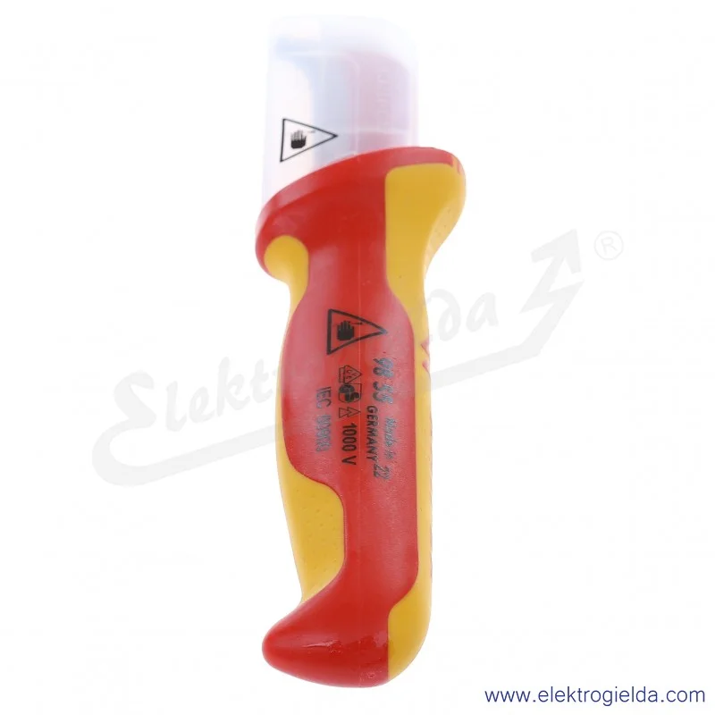 Ściągacz izolacji 98 55 nóż ze stopką prowadzącą Ściągacz izolacji 98 55 nóż ze stopką prowadzącą