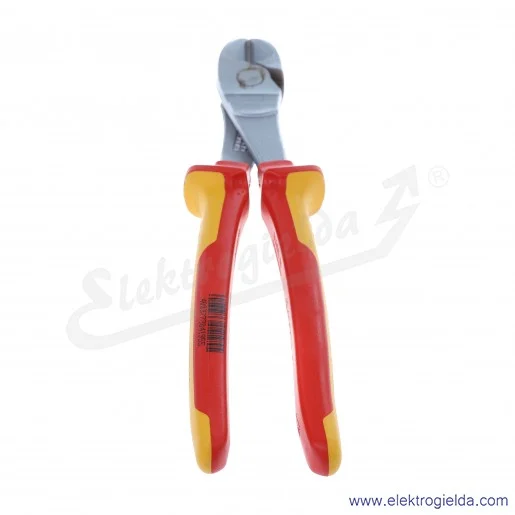 Szczypce 74 06 250 tnące boczne o zwiększonym przełożeniu chromowane izolowane 1000V Szczypce 74 06 250 tnące boczne o zwiększonym przełożeniu chromowane izolowane 1000V