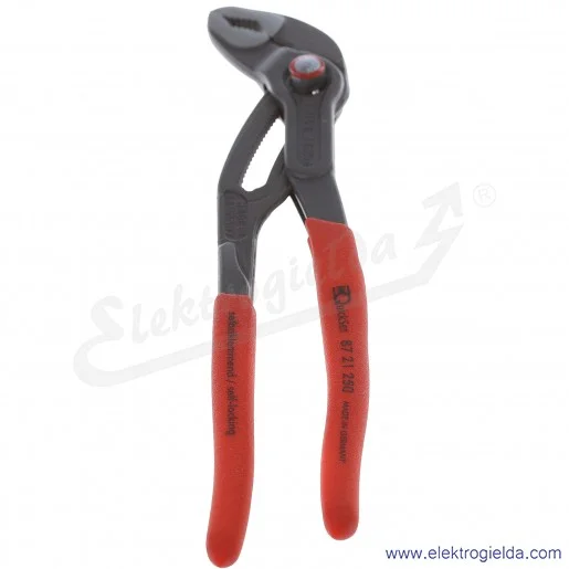 Szczypce 87 21 250 Cobra QuickSet z funkcją dosuwania, do rur zakres 50mm Szczypce 87 21 250 Cobra QuickSet z funkcją dosuwania, do rur zakres 50mm