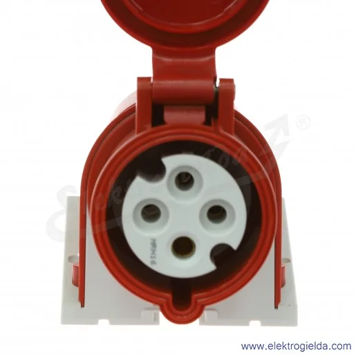 Gniazdo naścienne 1373 4x32A 400V IP44 Gniazdo naścienne 1373 4x32A 400V IP44