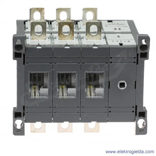 Przełącznik 1SCA022772R6510, OT160E03CP 1-0-2, 160A, 110kVa, 90kW Przełącznik 1SCA022772R6510, OT160E03CP 1-0-2, 160A, 110kVa, 90kW