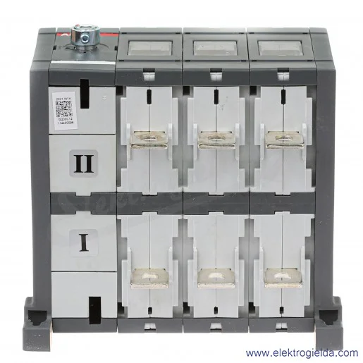 Przełącznik 1SCA022772R6510, OT160E03CP 1-0-2, 160A, 110kVa, 90kW Przełącznik 1SCA022772R6510, OT160E03CP 1-0-2, 160A, 110kVa, 90kW