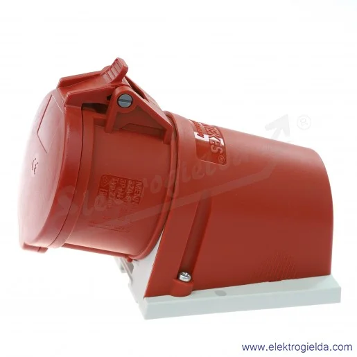Gniazdo naścienne 27008 5x32A 400V IP44 Gniazdo naścienne 27008 5x32A 400V IP44