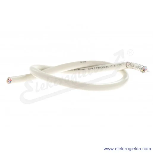 Przewód do transmisji danych 0034610 10x0.5mm2 LIYCY UNITRONIC ekranowany Przewód do transmisji danych 0034610 10x0.5mm2 LIYCY UNITRONIC ekranowany