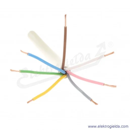 Przewód do transmisji danych 0034707 7x0.75mm2 LIYCY UNITRONIC ekranowany Przewód do transmisji danych 0034707 7x0.75mm2 LIYCY UNITRONIC ekranowany