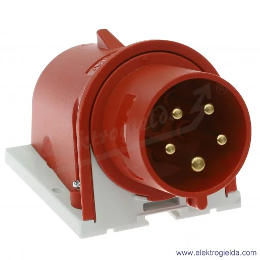 Wtyczka stała odbiornikowa 804 5x32A 400V IP44 Wtyczka stała odbiornikowa 804 5x32A 400V IP44