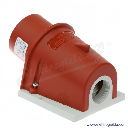 Wtyczka stała odbiornikowa 804 5x32A 400V IP44 Wtyczka stała odbiornikowa 804 5x32A 400V IP44