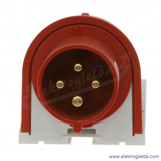 Wtyczka stała odbiornikowa 803 4x32A 400V IP44 Wtyczka stała odbiornikowa 803 4x32A 400V IP44