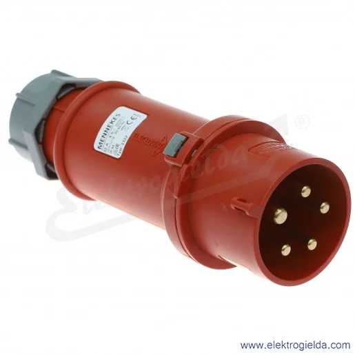 Wtyczka siłowa ProTOP 3322 5x32A IP44 ze zwrotnicą faz Wtyczka siłowa ProTOP 3322 5x32A IP44 ze zwrotnicą faz