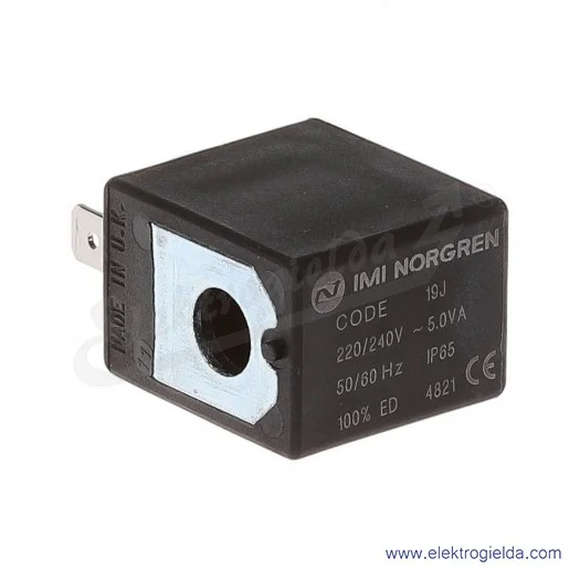 Cewka QM/48/13J/21 24VDC do rozdzielaczy z serii V51...v53, do wtyczki 22mm Cewka QM/48/13J/21 24VDC do rozdzielaczy z serii V51...v53, do wtyczki 22mm