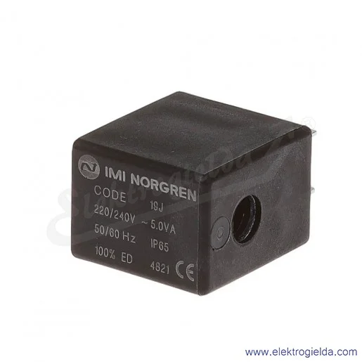 Cewka QM/48/13J/21 24VDC do rozdzielaczy z serii V51...v53, do wtyczki 22mm Cewka QM/48/13J/21 24VDC do rozdzielaczy z serii V51...v53, do wtyczki 22mm