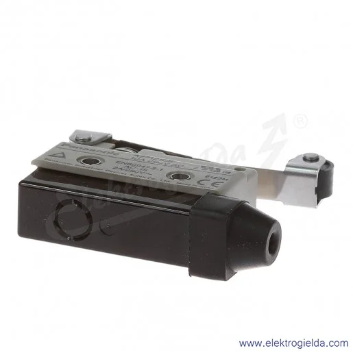 Wyłącznik krańcowy AZ7121CE, 125VDC, 250VAC, 10A długa dźwignia z rolką Wyłącznik krańcowy AZ7121CE, 125VDC, 250VAC, 10A długa dźwignia z rolką