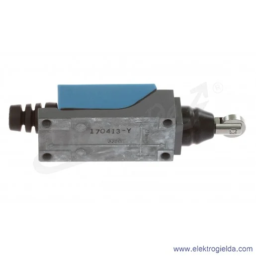 Wyłącznik krańcowy AZ8112CEJ, 250VDC, 400VAC, 10A, trzpień z rolką metalową Wyłącznik krańcowy AZ8112CEJ, 250VDC, 400VAC, 10A, trzpień z rolką metalową