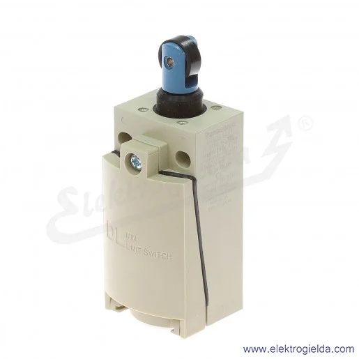 Wyłącznik krańcowy AZD1052CEJ, 220VDC, 380VAC, 6A, Trzpień z rolką Wyłącznik krańcowy AZD1052CEJ, 220VDC, 380VAC, 6A, Trzpień z rolką