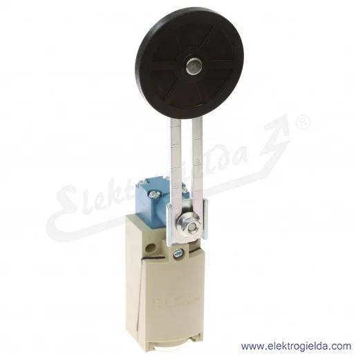 Wyłącznik krańcowy AZD1053CEJ, 220VDC, 380VAC, 6A, długa dźwignia z rolką Wyłącznik krańcowy AZD1053CEJ, 220VDC, 380VAC, 6A, długa dźwignia z rolką