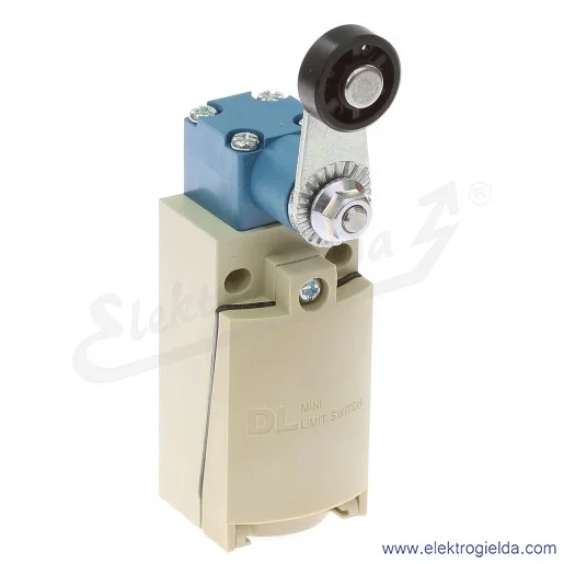 Wyłącznik krańcowy AZD1054CEJ, 220VDC, 380VAC, 6A, krótka dźwignia z rolką Wyłącznik krańcowy AZD1054CEJ, 220VDC, 380VAC, 6A, krótka dźwignia z rolką