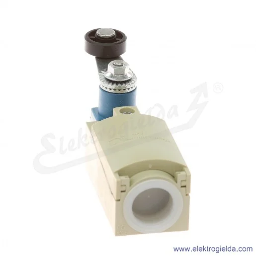 Wyłącznik krańcowy AZD1054CEJ, 220VDC, 380VAC, 6A, krótka dźwignia z rolką Wyłącznik krańcowy AZD1054CEJ, 220VDC, 380VAC, 6A, krótka dźwignia z rolką