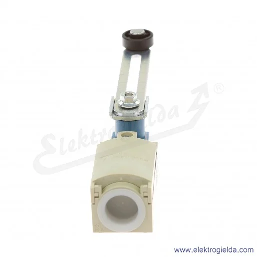 Wyłącznik krańcowy AZD1058CEJ, 380VAC, 220VDC, 6A, 1NO1NC, długa dźwignia z rolką Wyłącznik krańcowy AZD1058CEJ, 380VAC, 220VDC, 6A, 1NO1NC, długa dźwignia z rolką