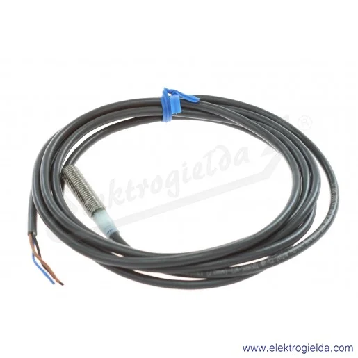 Czujnik indukcyjny E2A-S08KS02-WP-C2  NPN NC Sn 2mm przewód 2m Czujnik indukcyjny E2A-S08KS02-WP-C2  NPN NC Sn 2mm przewód 2m