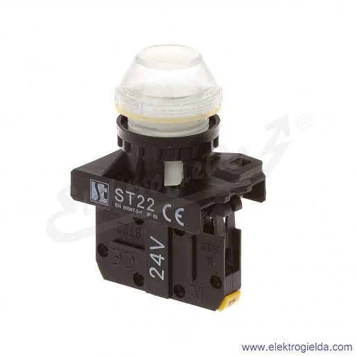Kompletna lampka sygnalizacyjna ST22-LB-24-BA9S Kompletna lampka sygnalizacyjna ST22-LB-24-BA9S