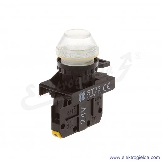 Kompletna lampka sygnalizacyjna ST22-LB-24-BA9S Kompletna lampka sygnalizacyjna ST22-LB-24-BA9S