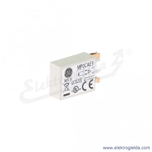 Ogranicznik przepięć MP0CAE3 dioda 6-250VDC do MC0/1/2 Ogranicznik przepięć MP0CAE3 dioda 6-250VDC do MC0/1/2