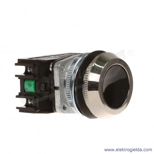 Przycisk sterowniczy NEF30 Ks2X czarny kryty 30mm 2NO Przycisk sterowniczy NEF30 Ks2X czarny kryty 30mm 2NO