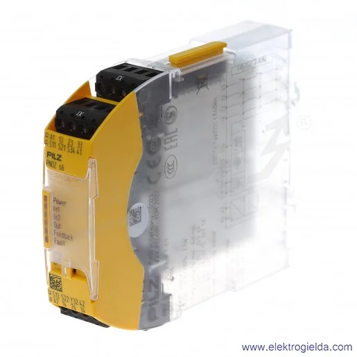 Przekaźnik bezpieczeństwa PNOZ s6 24VDC 3N/O 1N/C Przekaźnik bezpieczeństwa PNOZ s6 24VDC 3N/O 1N/C