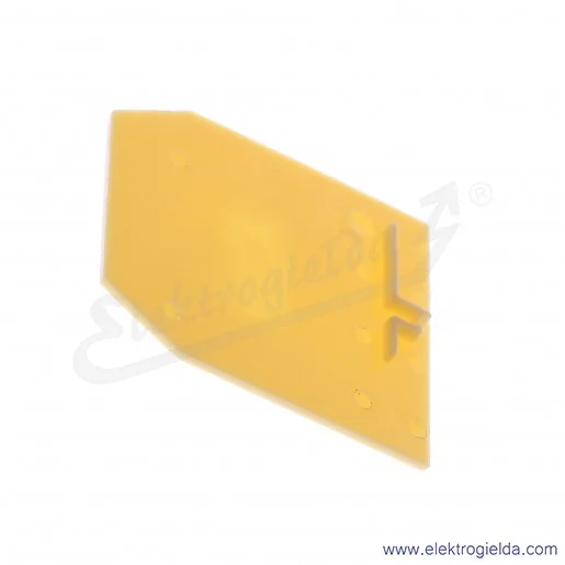 Płytka skrajna A41-0201, PSU-10, żółta, 1mm, do ZUG-10 Płytka skrajna A41-0201, PSU-10, żółta, 1mm, do ZUG-10