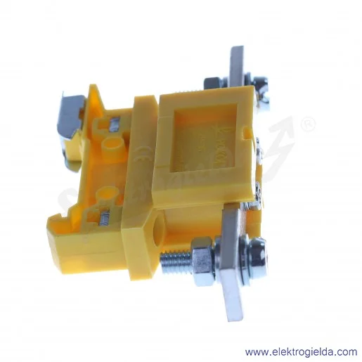 Złączka jednotorowa A11-1331, ZPK K 35, żółta, śrubowa, 35mm2 Złączka jednotorowa A11-1331, ZPK K 35, żółta, śrubowa, 35mm2