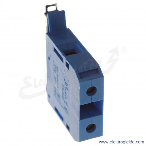 Złączka jednotorowa A11-1536, ZG G 25/TS 35, niebieska, gwintowa, 25mm2 Złączka jednotorowa A11-1536, ZG G 25/TS 35, niebieska, gwintowa, 25mm2