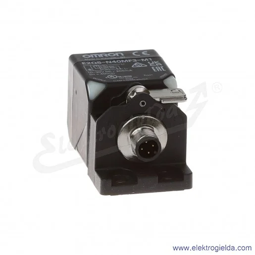 Czujnik indukcyjny E2Q5-N40MF3-M1 PNP NO/NC Sn 40mm złącze M12 Czujnik indukcyjny E2Q5-N40MF3-M1 PNP NO/NC Sn 40mm złącze M12