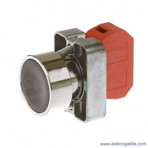 Przycisk kompletny A87-0023, N-527/KS-Y, czarny, 1 rozwierny Przycisk kompletny A87-0023, N-527/KS-Y, czarny, 1 rozwierny