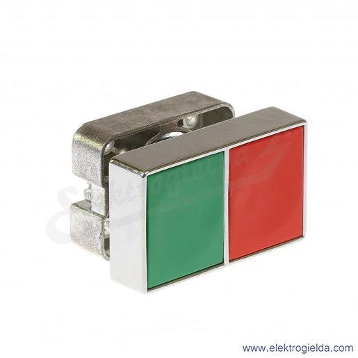 Główka przycisku A85-N10C, N-527/SA-ZC, przyciski zielony i czerwony Główka przycisku A85-N10C, N-527/SA-ZC, przyciski zielony i czerwony