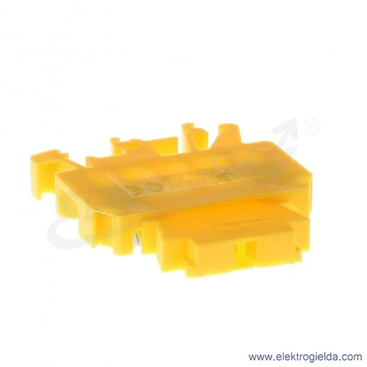 Złączka bezpiecznikowa A11-5101, ZUG G/B, żółta, 4mm2, do wkładki 5x20 Złączka bezpiecznikowa A11-5101, ZUG G/B, żółta, 4mm2, do wkładki 5x20