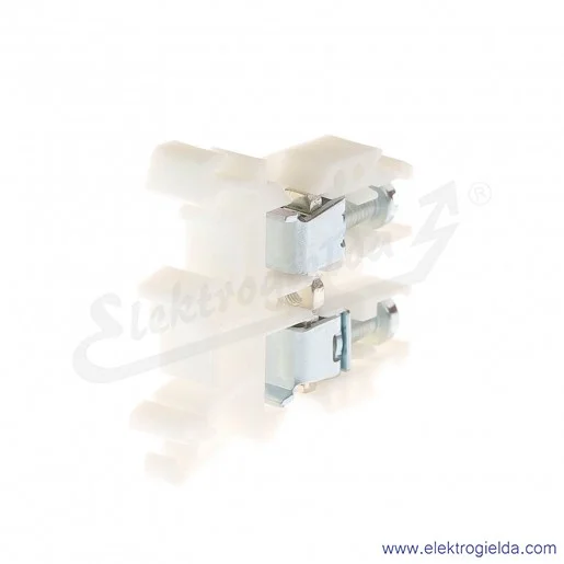 Złączka ZUG G 10 biała jednotorowa gwintowa Złączka ZUG G 10 biała jednotorowa gwintowa