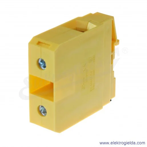 Złączka jednotorowa A11-0771, ZG G 120, żółta, gwintowa, 120mm2 Złączka jednotorowa A11-0771, ZG G 120, żółta, gwintowa, 120mm2