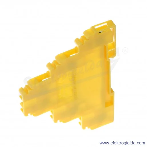 Złączka piętrowa A03-0001, ZG-G/31, 3 piętra, żółta, 4mm2 Złączka piętrowa A03-0001, ZG-G/31, 3 piętra, żółta, 4mm2